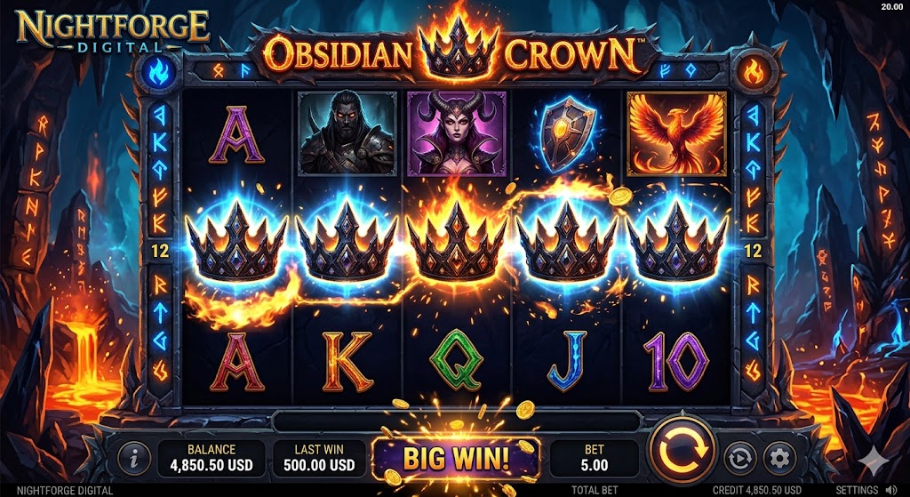 Obsidian Crown slot